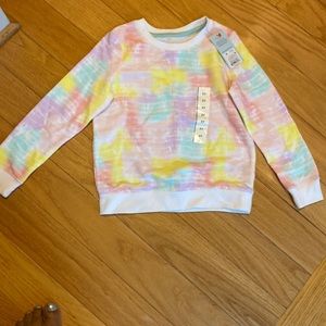 Cat & Jack Girl Multi Colored Long Sleeve Top